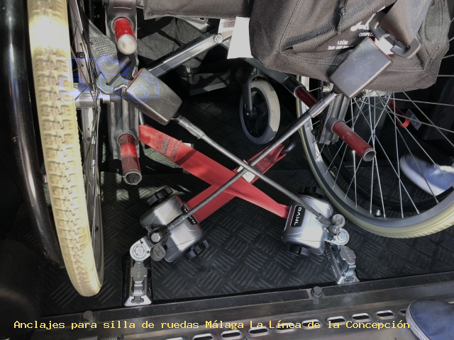 Seguridad para silla de ruedas Málaga La Línea de la Concepción